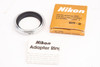 Nikon BR-2 Macro Adapter Ring for Bellows Focusing Attachment MINT in Box V16