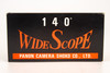 Widelux WideScope 35mm 140 Panon Camera 24 Piece Panoramic Slide Mounts in Box