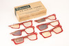 Polaroid 3D Clip-On and Regular Eyeglass Viewers Models 723 & 729 6 Each in Box