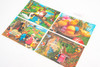 Kids Ducks Fairy Tales Vintage 3D Lenticular Postcard Wonder Co Tokyo V27