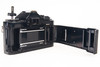 Canon A1 A-1 35mm SLR Film Camera Body Battery Tested Meter WORKS Vintage V25