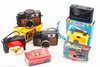 Lot of 7 Vintage Plastic 35mm Film Cameras Some in Boxes LOOK V27