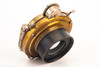 Scientific Lens Co 6 Inch 152mm f6.8 Brass Lens in Wollensak Shutter Antique V23
