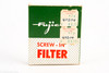 Fujica 35 35.5mm Screw-In No 1A Skylight Filter in Original Case & Box MINT V24