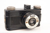 Rolls Plastic 127 Roll Film Camera with Rollax 50mm Lens WORKS Rare Vintage V22