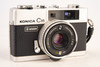 Konica C35 Compact 35mm Film Rangefinder Camera with Hexanon 38mm & Case V29