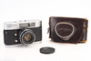 Optika Auto 35 35mm Film Spring Motor Rangefinder Camera Zunow 4.5cm Lens & Case