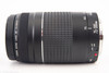 Canon EF 75-300mm f/4~5.6 III Zoom AF Telephoto Lens with Caps NEAR MINT V20