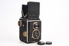 Rollei Original Rolleiflex K1 TLR 6x6 Camera w Zeiss 7.5cm f/4.5 Tessar Lens V20