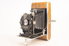 Krauss Rollette Luxus 129 Roll Film 5 x 7.5cm Folding Camera 8cm f/4.5 Lens V23