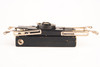 Houghton Ensign No 2B Ensignette De luxe 129 Film Folding Strut Camera AS-IS V23