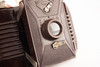 RO-TO Elvo 127 Roll Film 3x4cm Strut-Folding Camera Brown Bakelite RARE V22