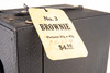 Kodak No 3 Brownie Box Camera Model B 124 Roll Film 3 1/4 X 4 1/4" in Box V29