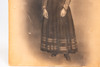 Late 1800s Crayon Enlargement Solar Portrait of African American Lady 16x20