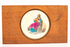 Masonic Magic Lantern Slide in 7x4'' Wood Frame No 12c Truth V26