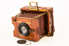 Ernemann Tropen Klapp Model I Tropical 9x12cm Folding Strut Camera Antique V20