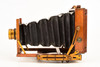 W. Butcher & Sons Coronet No. 2 3x4 Inch Folding Camera w Brass Cooke Lens V21