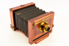 Scoville Mfg Co 5x8'' Waterbury Wooden Tailboard Camera with Brass Darlot Lens