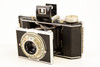 Kodak Bantam Folding 828 Film Camera with 47mm Lens & Case Vintage 1930's V23
