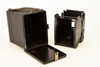 Pho-Tak Corp Eagle Eye 120 Roll Film Metal Box Camera Vintage WORKS V21