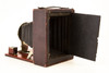 Conley Folding Pocket 4x5 Dry Plate Camera w Wollensak Lens Antique 1909 V28