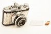 Kraft Works 127 Film 4x4cm Viewfinder Camera with 5cm f/3.5 Lens AS-IS V24
