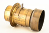Darlot Sr. Paris ANC ne Mon Jamin 12" 305mm Rack & Pinion Brass Lens Scarce V27