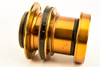 Leviathan Rapid Rectilinear 7 ½" 190mm f/8 7x5 Brass Lens c. 1898 V26