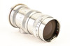 Contax RF Nikon Nikkor Q C 13.5cm 135mm f/3.5 Chrome Telephoto Lens Vintage V23