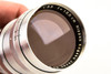 Contax RF Nikon Nikkor Q C 13.5cm 135mm f/3.5 Chrome Telephoto Lens Vintage V23