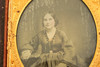 Ambrotype of Woman in 1/6 Plate Union Case Schoonmakers Albany NY V20