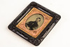 Ruby Ambrotype - Civil War Union Sergeant in 1/9 Plate Original Period Frame V27