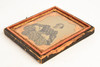 Ruby Ambrotype of Woman in 1/6 Plate Wood Composite Union Case V21