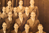 1920-30s 13x6'' Gelatin Silver Print - Fraternity Group Photo New York V21