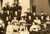 Early 1900s 10x6¾ Mounted Gelatin Silver Print - Jr High School Music Class V29