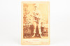 1890s Cabinet Card 6.5 x 4.25'' Albumen Print - Actress Annie Summerville V25