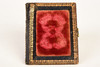 Ruby Ambrotype of Young Lady 1/9 Plate Fancy Wood Composite Union Case V23