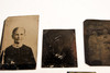 Tintype lot of 10 Small Sized Antique Victorian Photos with Mixed Subjects V20