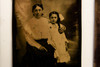 Tintype lot of 6 Antique Photos Featuring Victorian Parents with Children V22