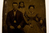 Tintype lot of 6 Antique Photos Featuring Victorian Parents with Children V22