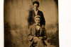 Tintype lot of 6 Antique Photos Featuring Pairs of Victorian Gentleman V26