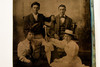 Tintype lot of 6 Antique Photos Featuring Victorian Era Groups of 3 & More V25