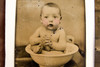 Tintype lot of 6 Antique Photos Featuring Young Victorian Babies V23