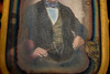 Daguerreotype of Well Dressed Gentleman 1/4 Plate in Antique Frame V27