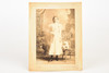 1890s Mounted Albumen Print 5¼ x 6¾'' - Young Lady Graduation Portrait V22