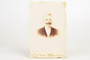 1890s Cabinet Card 6½ x 4¼ Albumen Photo w Scalloped Edge - Sharp Focus Man V21