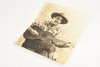 1931 7½ x 9½'' Photo - Cecil Wright Playing the Guitar San Francisco V23