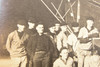 1920s 7 x 4½'' Gelatin Silver Photo - Flight School Pilots & Ground Crew V20