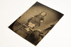 Tintype Almost Half Plate - Seated Young Lady Victorian Antique Photo V25