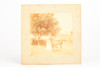 1900 Mounted Albumen Print 5½ x5½'' - Woman with Small Horse V28